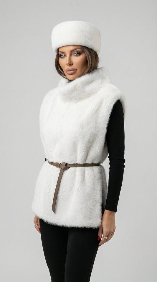 Trendix Luxury Faux Fur Vest Women