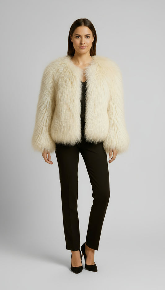 Fur coat
