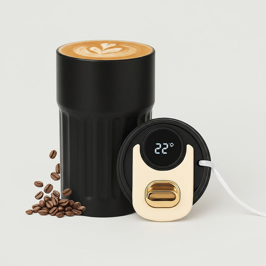 Insulated travel coffee mug