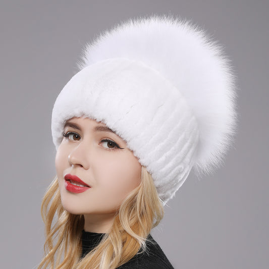 Women's fur hat