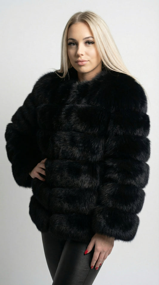 Winter Faux Fur Fox Coats
